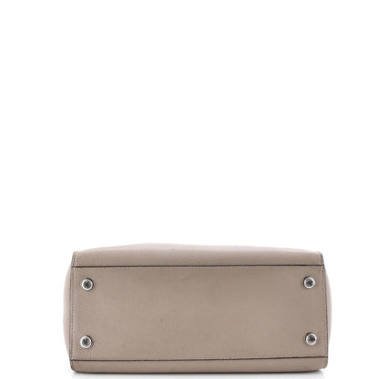 Louis Vuitton City Steamer Handbag Leather Mm