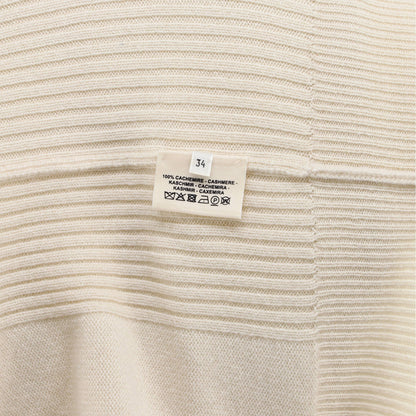 Hermes Women'S H Long Sleeve Crewneck Sweater Cashmere