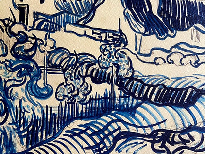 Vincent Van Gogh Museum Lithograph Coa Signed Op (Edvard Munch)