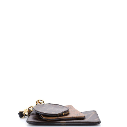 Louis Vuitton Trio Pouch Set Reverse Monogram Giant