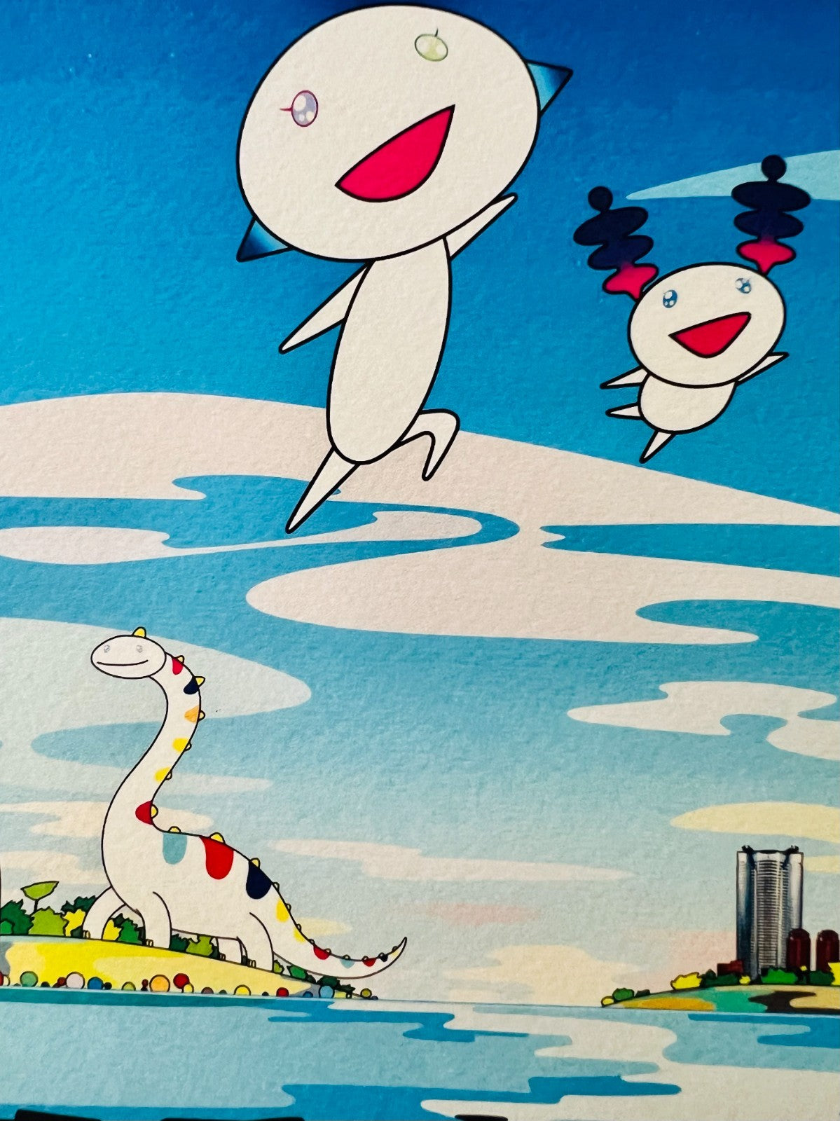 Takashi Murakami Lithograph Mori Art Museum: Coa Numbered Limited