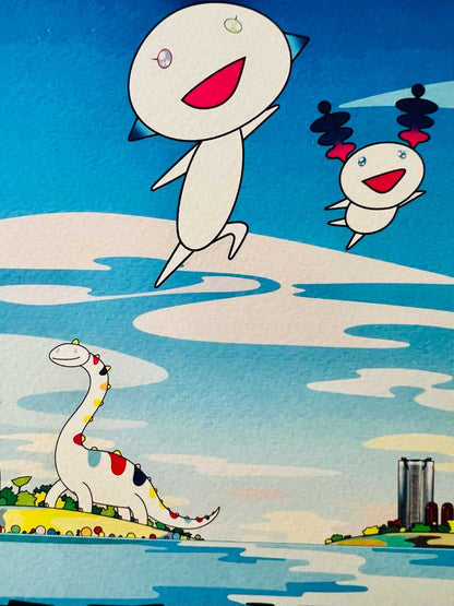 Takashi Murakami Lithograph Mori Art Museum: Coa Numbered Limited