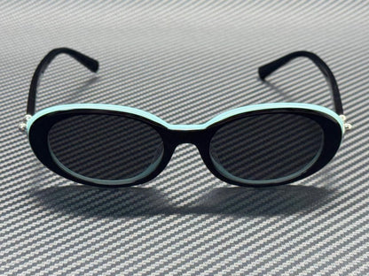 TIFFANY TF4242D 8055S4 Black on Tiffany Grey Women's 54 mm Sunglasses