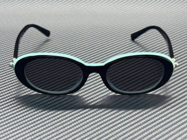 TIFFANY TF4242D 8055S4 Black on Tiffany Grey Women's 54 mm Sunglasses