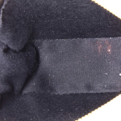 Saint Laurent Vinyle Round Camera Bag Matelasse Chevron Leather