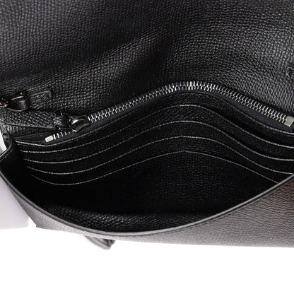 Valentino Garavani Vlogo Signature Wallet On Chain Leather