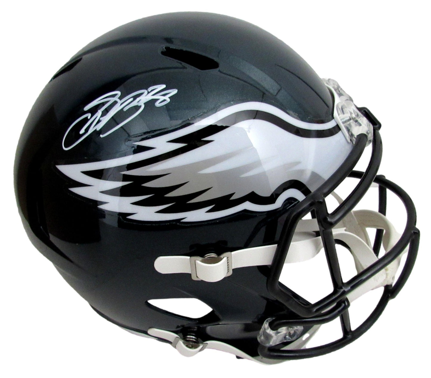 Speed Replica Signed Full Size Saquon Barkley Helmet Eagles PSA DNA 203230