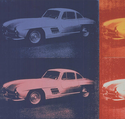 Andy Warhol Mercedes-Benz 300 Sl Coupe " Offset Lithograph Pop A