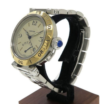 Cartier Pasha 38Mm Power Reserve W31012H3 Men'S Used Watch #31025