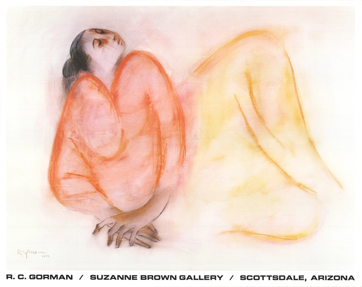 R.C. Gorman Suzanne Brown Gallery " Offset Lithograph Contemporary