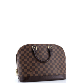 Louis Vuitton Vintage Alma Handbag Damier Pm