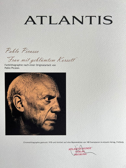 Pablo Picasso - Lithograph Signed Coa - Limited Pencil Numbered