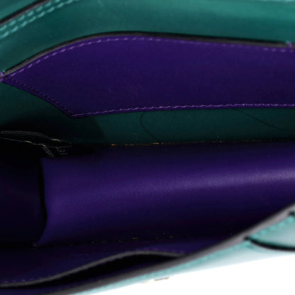 Bvlgari Serpenti Forever Chain Clutch Leather Mini