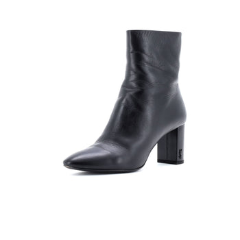 Saint Laurent Women'S Loulou Ankle Boots Leather