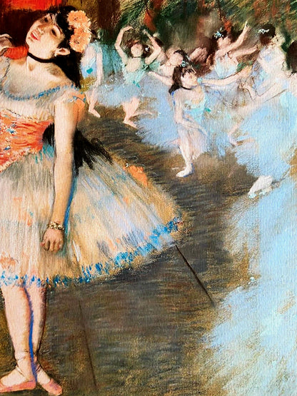 Edgar Degas Lithograph From An Coa Pastel, Hand Numbered