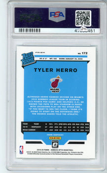 Tyler Herro 2019 Panini Donruss Optic #172 (Psa