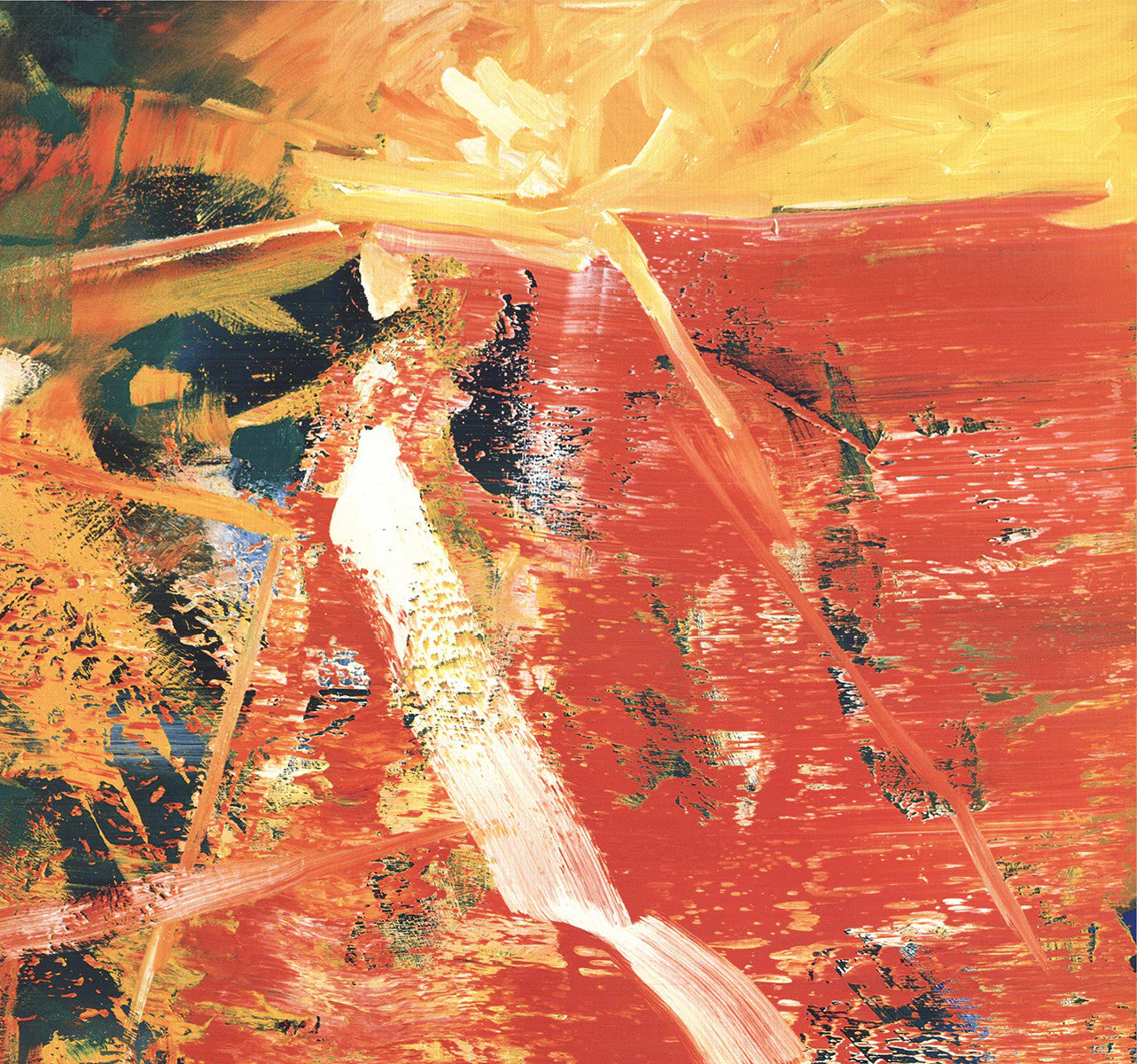 Gerhard Richter Tisch " Poster Contemporary
