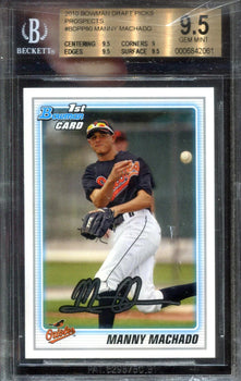 (Beckett) Manny Machado 2010 Bowman Prospects Card