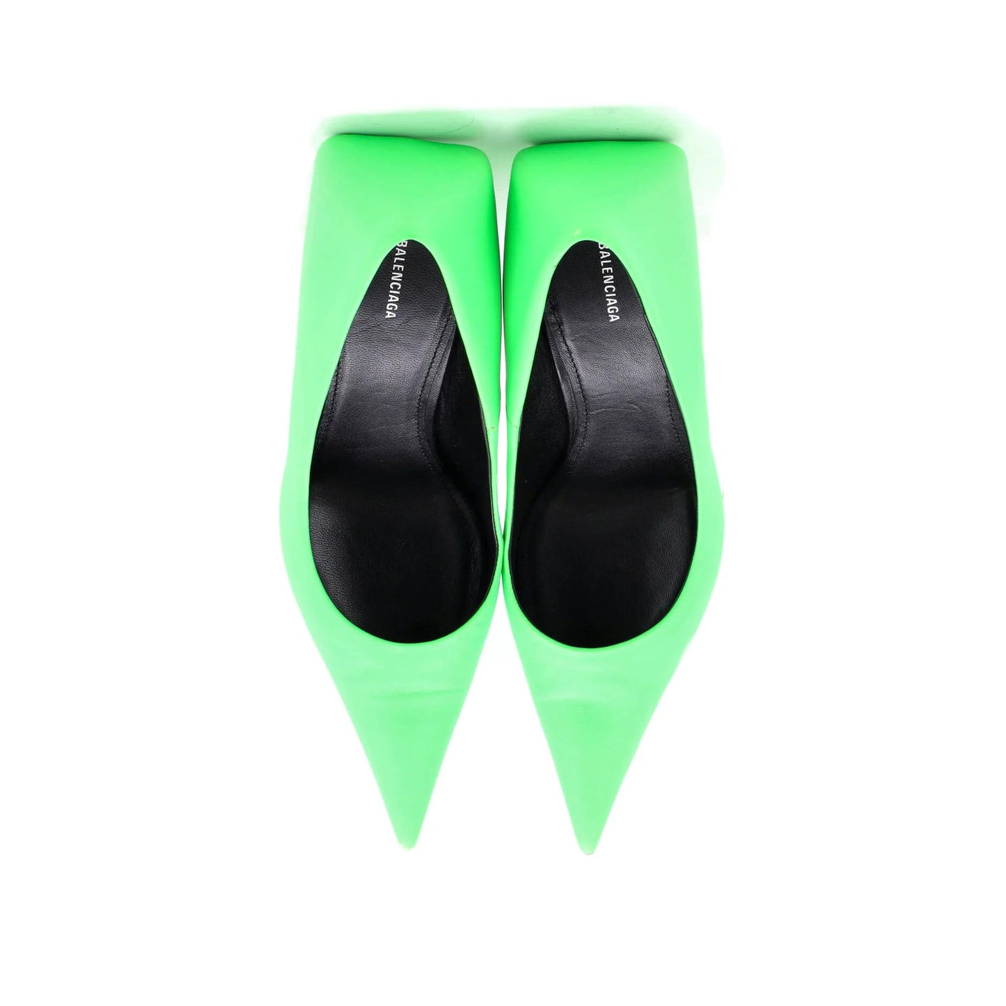 Balenciaga Women'S Square Knife Pumps Leather