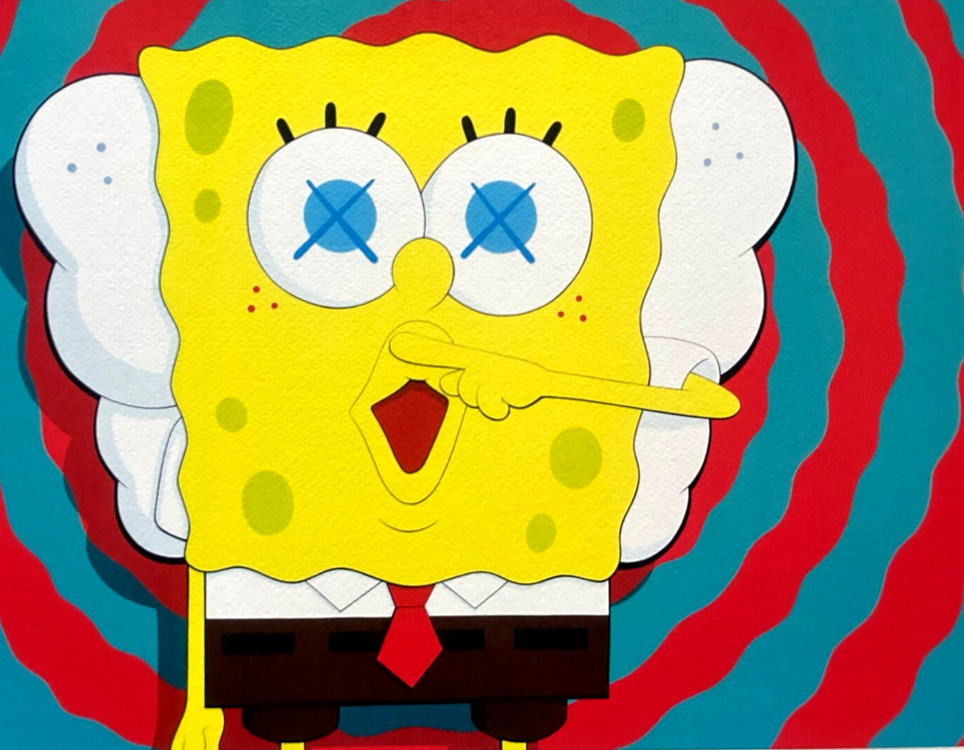 Kaws Lithograph Coa Numbered Limited Certified Mori Art Museum