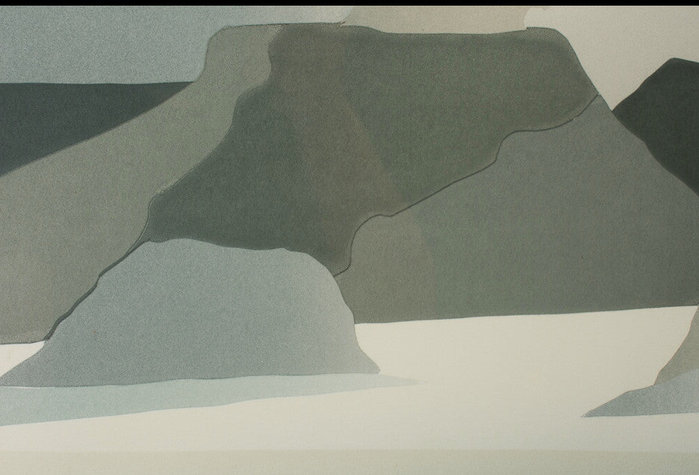 Toni Onley - Inland Sea Of Seto Japan Original