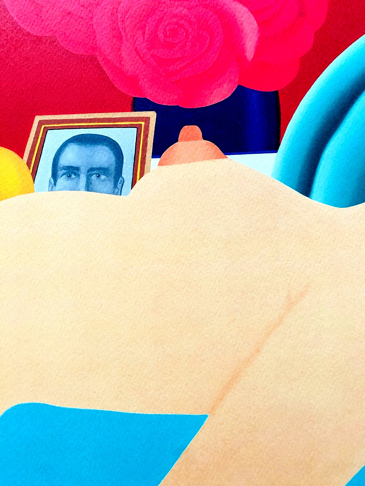 Tom Wesselmann Lithograph Handmade Coa Signed Op Numbered A Hand