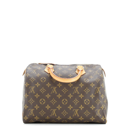 Louis Vuitton Speedy Handbag Monogram Canvas 30