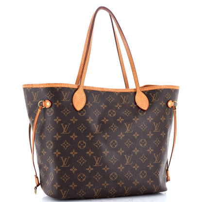 Louis Vuitton Neverfull Tote Monogram Canvas Mm