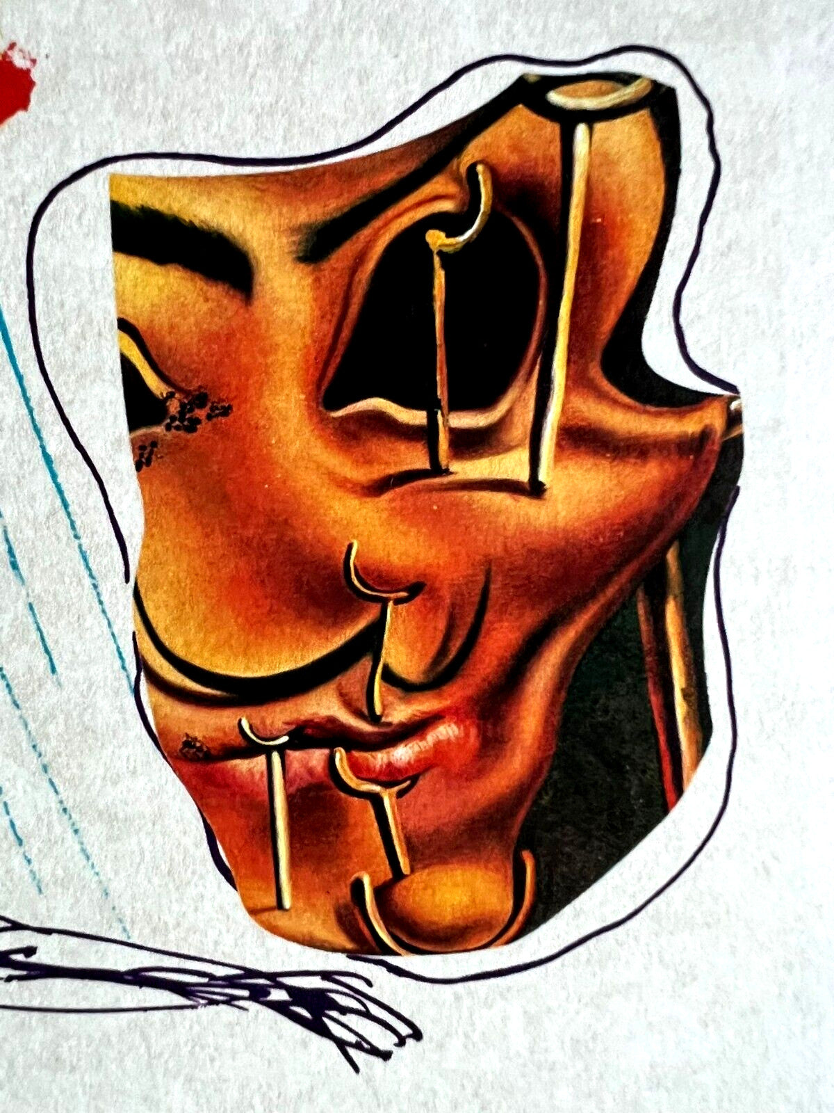 Salvador Dal Lithograph Coa Signed Numbered By Hand Pencil