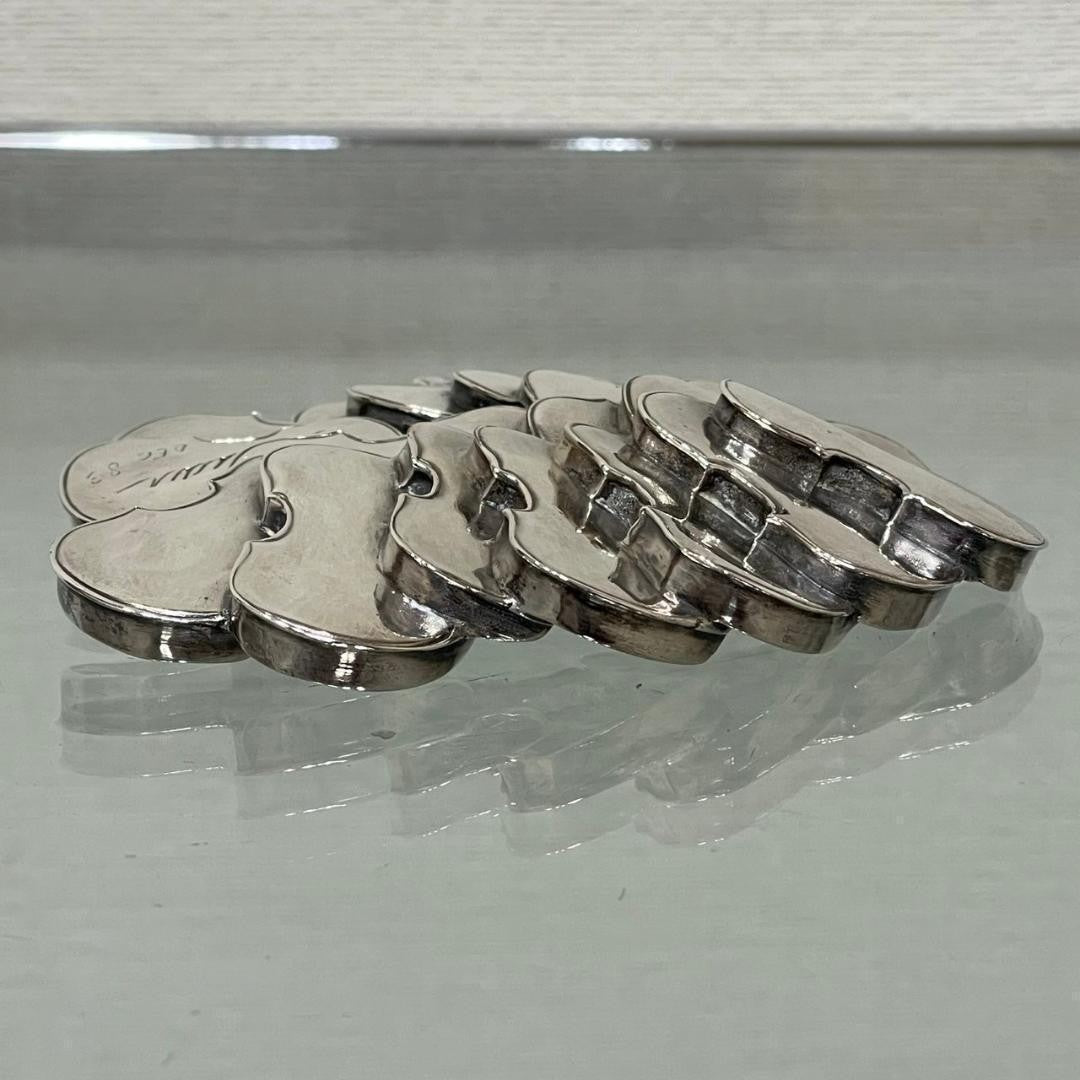 Arman X Christofle Violin" Silver Paperweight 1983  Rare Nouveau Sculpture