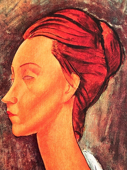 Amedeo Modigliani Lithograph 1952 Coa Signed (Alberto Giacometti)
