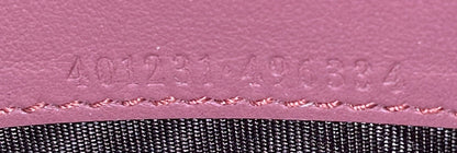 Gucci Dionysus Chain Wallet Blooms Print Gg Coated Canvas Small