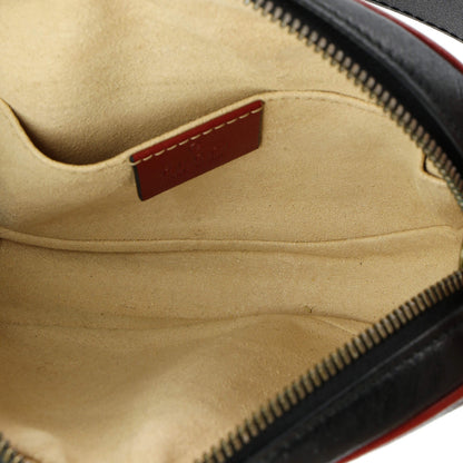 Gucci Gg Marmont Belt Bag Diagonal Quilted Leather