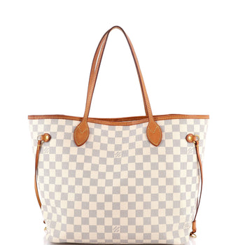 Louis Vuitton Neverfull Nm Tote Damier Mm
