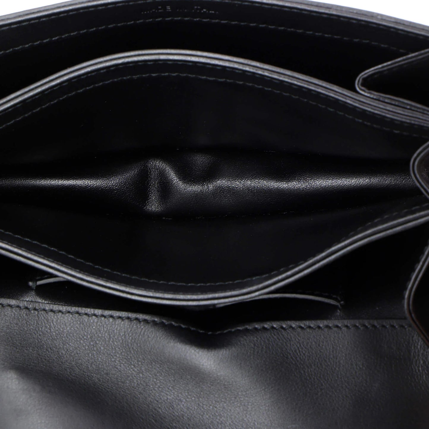 Christian Dior Bee Clutch Leather