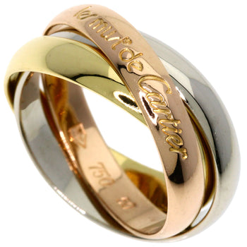 Cartier   Ring Trinity #50 K18 Yellow Gold K18