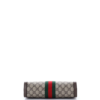 Gucci Ophidia Chain Shoulder Bag Gg Coated Canvas Small