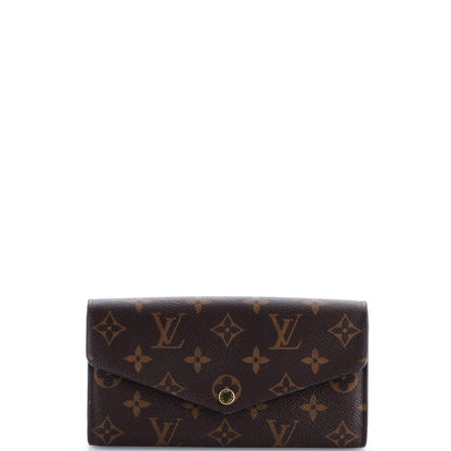 Louis Vuitton Sarah Wallet Nm Monogram Canvas