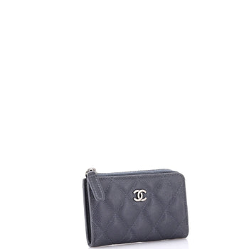 Chanel Key Pouch Quilted Caviar