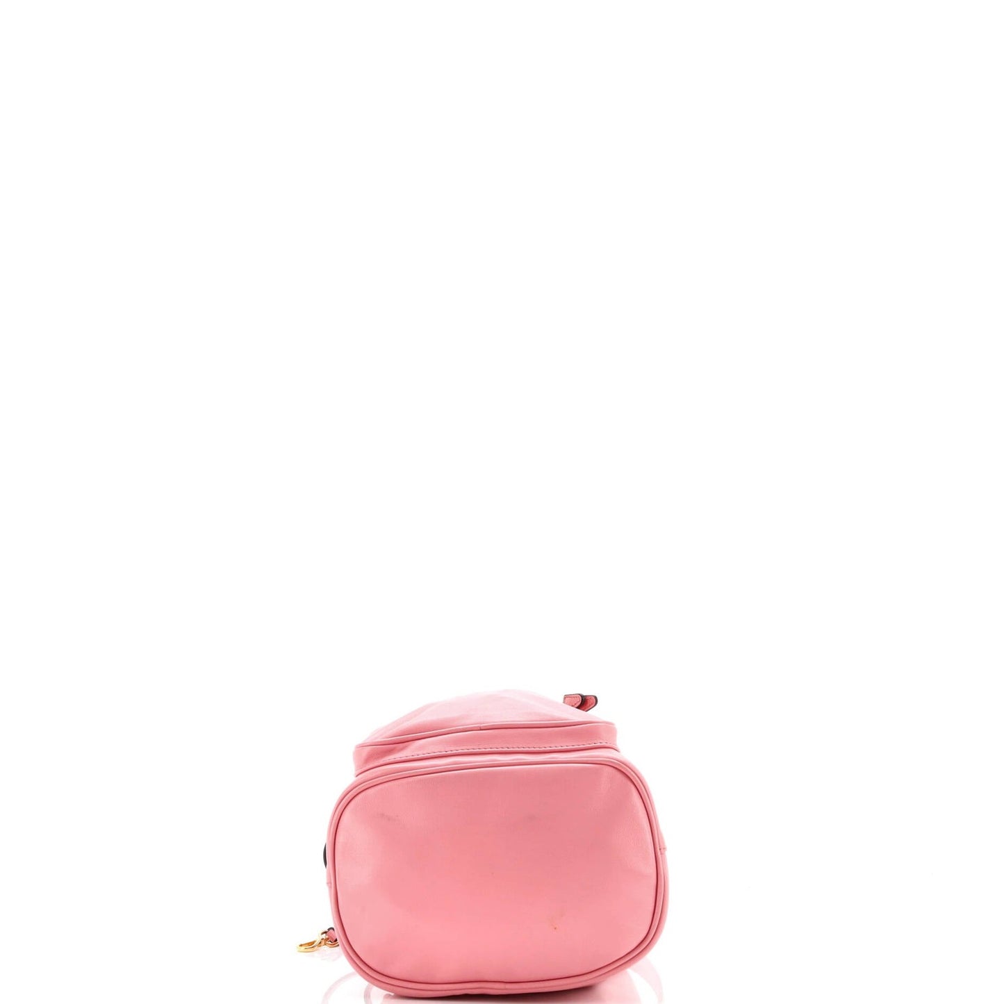 Prada Drawstring Pocket Bucket Bag Soft Calf Small