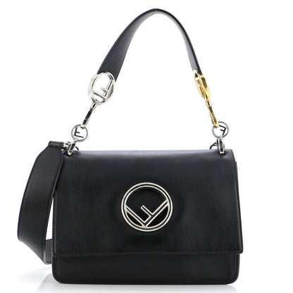 Fendi Kan I F Shoulder Bag Leather Medium