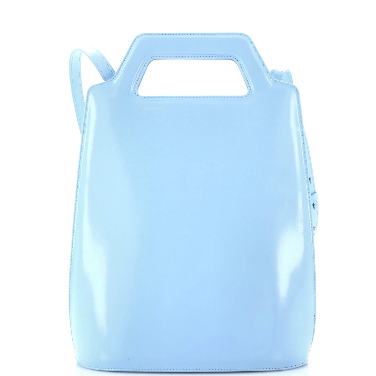 Salvatore Ferragamo Wanda Top Handle Shoulder Bag Leather Tall