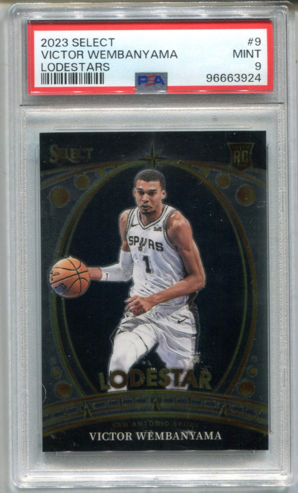 Victor Wembanyama 2023 Select Lodestars #9 Psa 9 Card