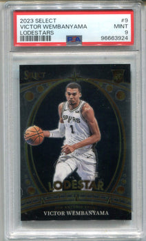 Victor Wembanyama 2023 Select Lodestars #9 Psa 9 Card