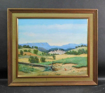 Jean Claude Farjas Original Painting Oil On Canvas Signed Well Framed
