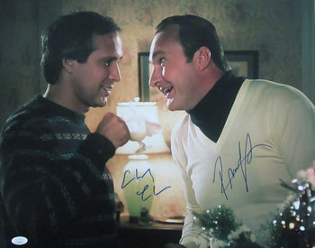 Chevy Chase/Randy Quaid Autographed 16X20 Photo 