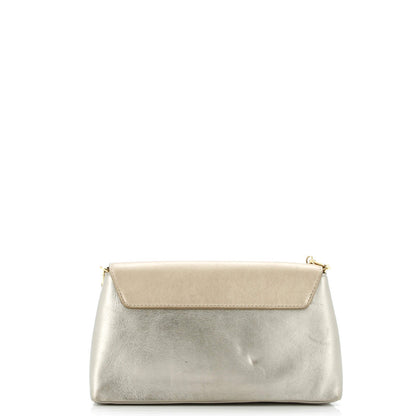 Louis Vuitton Love Note Chain Clutch Leather