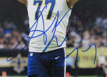 Andrew Whitworth Autographed 11X14 Football Photo