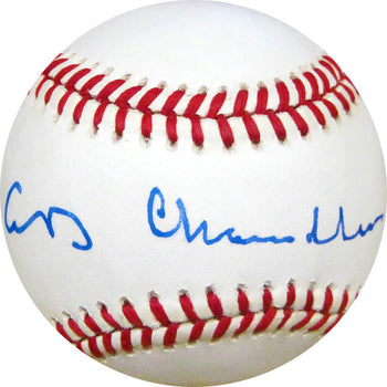 Ab Chandler Autographed Baseball