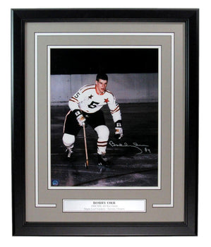 Bobby Orr Hof Signed 11X14 Photo 1968 All-Star Game Framed Gnr 187189